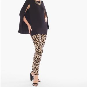 Chico’s cheetah print ankle pants